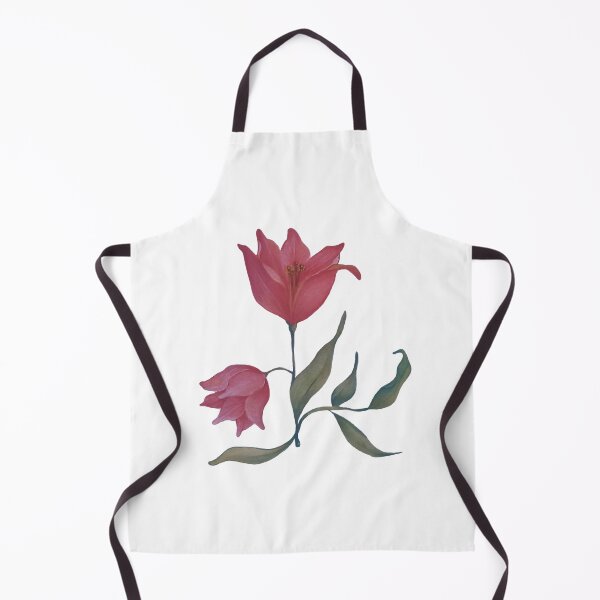 Item preview, Red and pink watercolor flower designed and sold by caroberte.