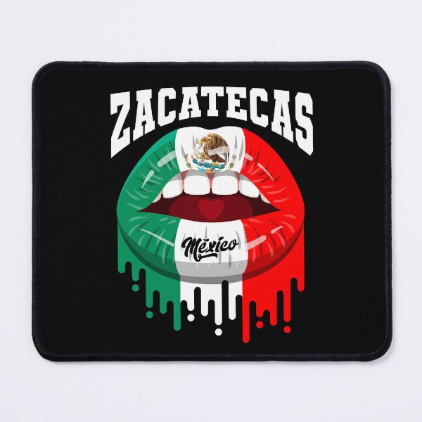 Item preview, Lips Kiss Zacatecas Mexico Flag designed and sold by Fr33m4n1111.