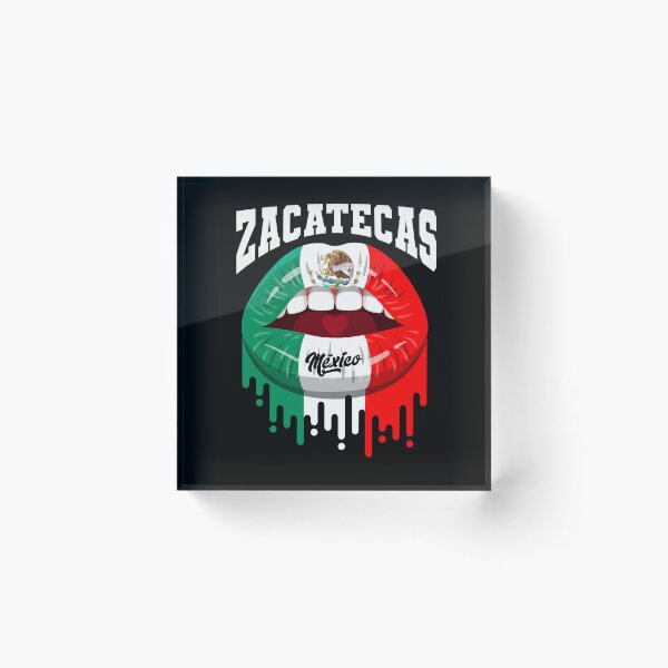Item preview, Lips Kiss Zacatecas Mexico Flag designed and sold by Fr33m4n1111.