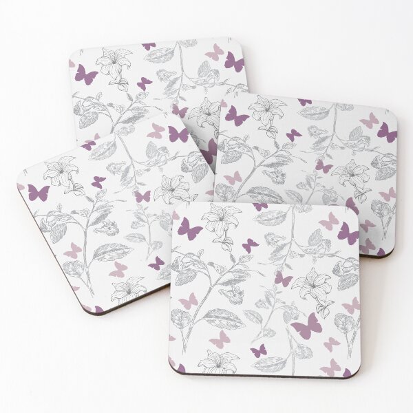 Artikelvorschau, Lily Flowers Art Design - Blumen und Blätter - Vintage Line Art Blumen entworfen und verkauft von Alice-Elgawi.