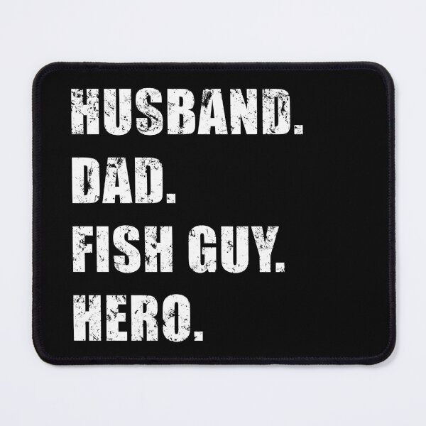 Item preview, Fish Keeper Fathers Day Husband Dad Fish Guy Hero Retro Distressed designed and sold by JRRTs.