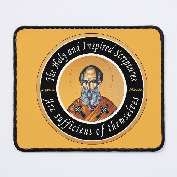 Item preview, ATHANASIUS - SCRIPTURES ARE SUFFICIENT designed and sold by sociographix.