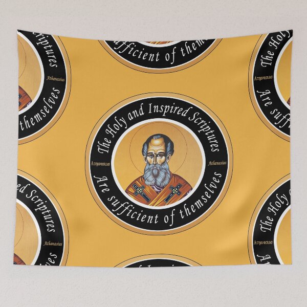 Item preview, ATHANASIUS - SCRIPTURES ARE SUFFICIENT designed and sold by sociographix.