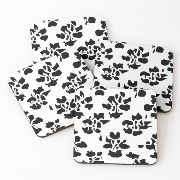 Item preview, Black and White Flower Pattern designed and sold by CGArtsy.