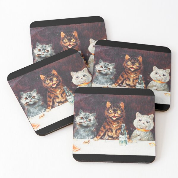 Item preview, Smoke and Drinking Cats designed and sold by BetterDaze.