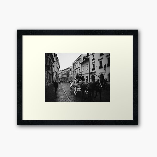 Kanonicza Street, Krakow, Poland Framed Art Print