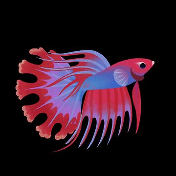 Artwork thumbnail, Betta 2 by pikaole