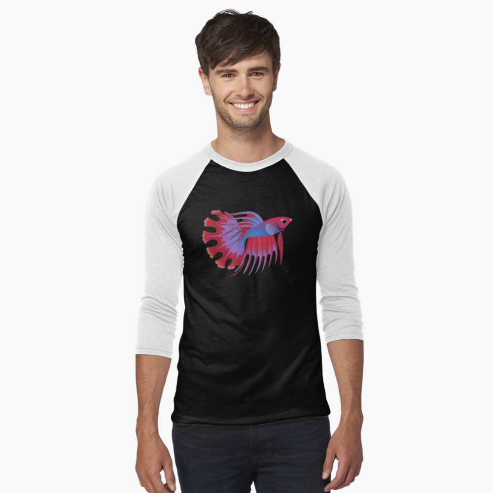 Item preview, Baseball ¾ Sleeve T-Shirt designed and sold by pikaole.