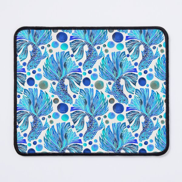 Item preview, Siamese Fighting Fish – Blue designed and sold by Cat Coquillette.