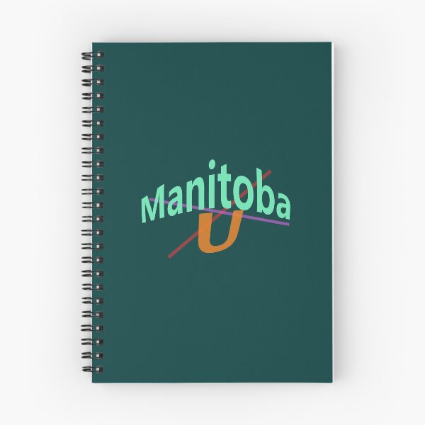 Item preview, Manitoba U abstract design designed and sold by lobodelnoir.