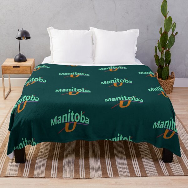 Item preview, Manitoba U abstract design designed and sold by lobodelnoir.
