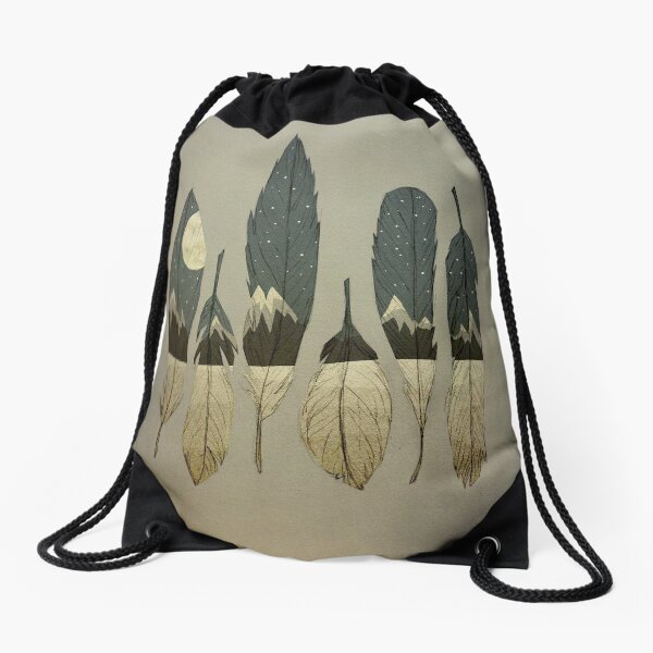 Les oiseaux d'hiver Sac à cordon