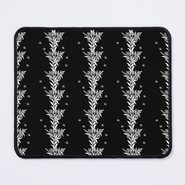 Item preview, Black White Flower Vines - Seamless Pattern designed and sold by SunnyBrand.