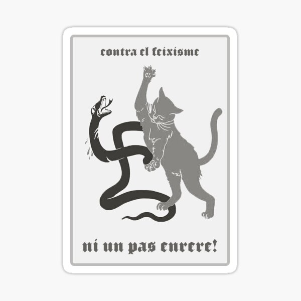 Artikel-Vorschau von ANTIFASCHISMUS x KAT, designt und verkauft von focodisseny.
