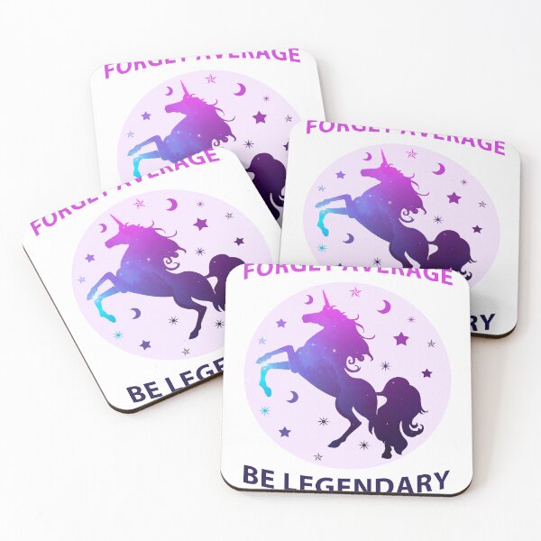 Item preview, Forget Average, Be Legendary designed and sold by MOONINSPIRATION.