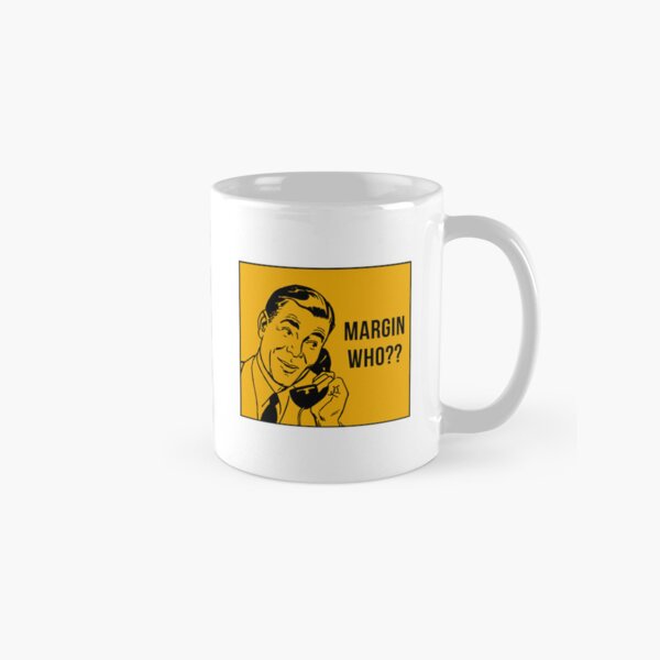 Item preview, MARGIN WHO?? (YELLOW) designed and sold by DesignsByER.