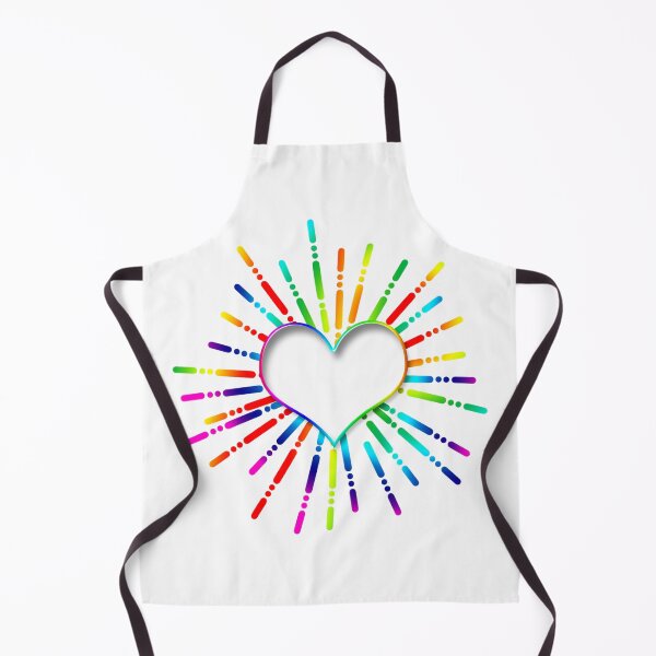 Item preview, A heart with colored rays that deserves to be filled designed and sold by Goliardika-Shop.