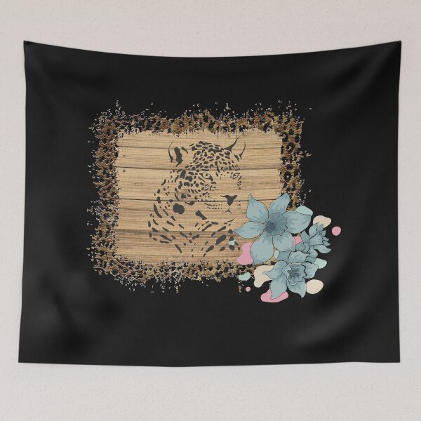 Item preview, Leopard Face Illustration  designed and sold by HappyLifeCreate.