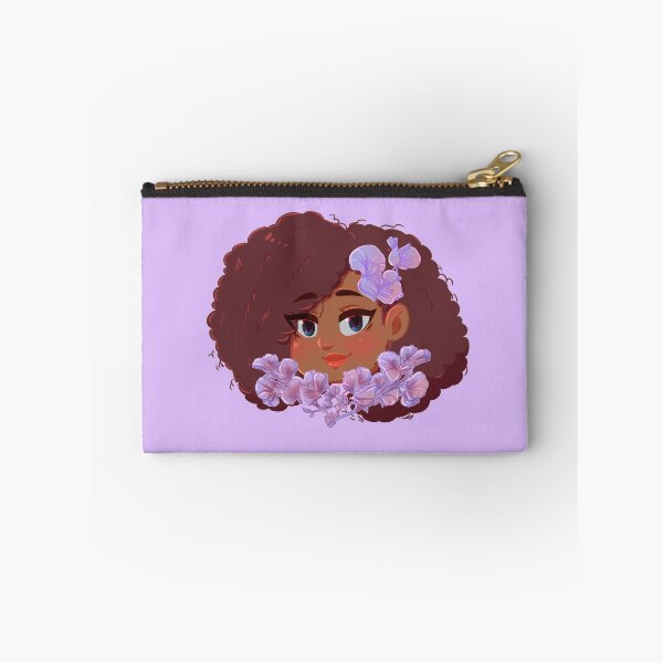 Item preview, Purple Flower Girl designed and sold by Hachikoek-Art.