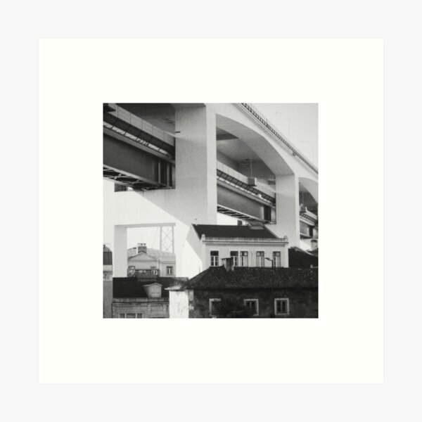 25 de Abril Bridge, Lisbon Art Print