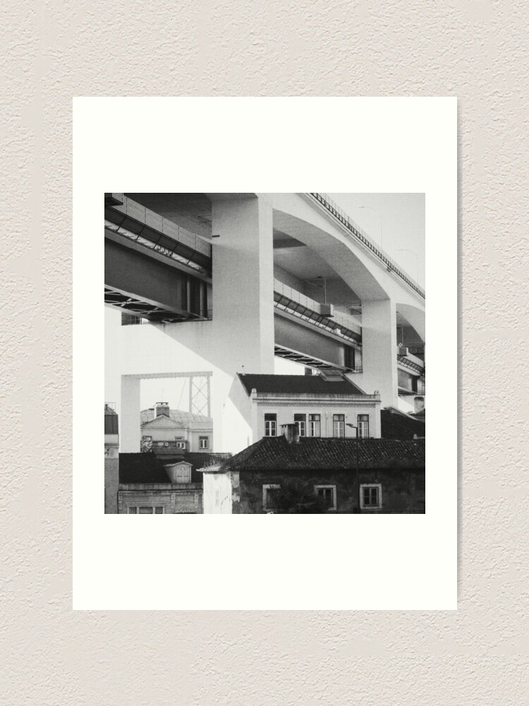 Alternate view of 25 de Abril Bridge, Lisbon Art Print