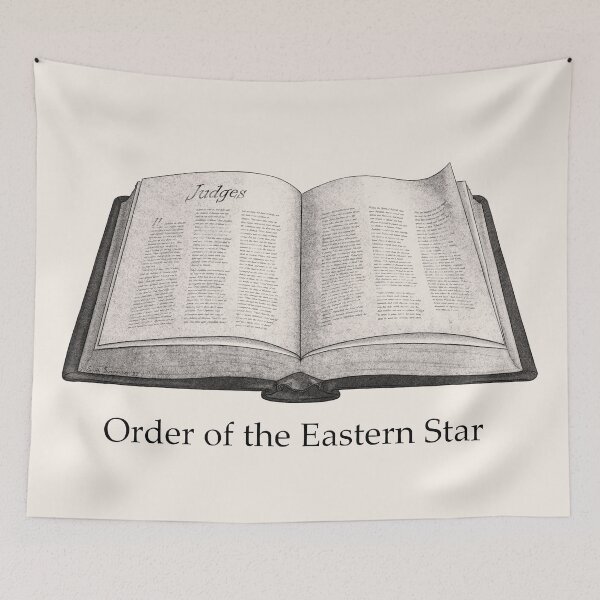 Item preview, The Open Bible - Order of the Eastern Star designed and sold by ARIsEasternStar.