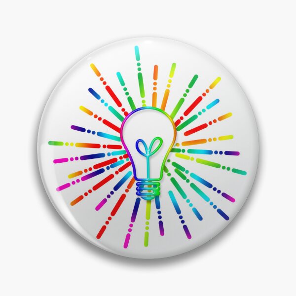 Item preview, The light bulb that illuminates with multicolor rays designed and sold by Goliardika-Shop.
