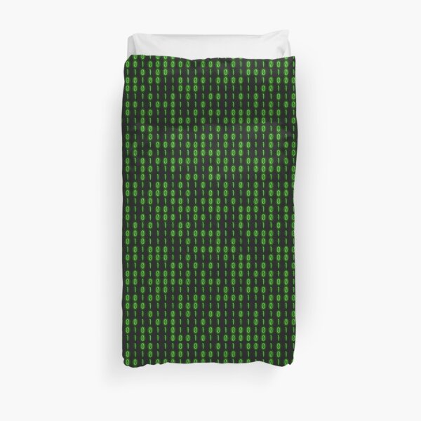 Binary Code Inside Duvet Cover