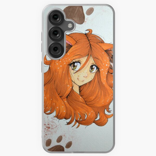 Fox Girl Samsung Galaxy Soft Case