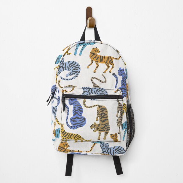 Item preview, Tiger Collection – Blue & Tan designed and sold by Cat Coquillette.