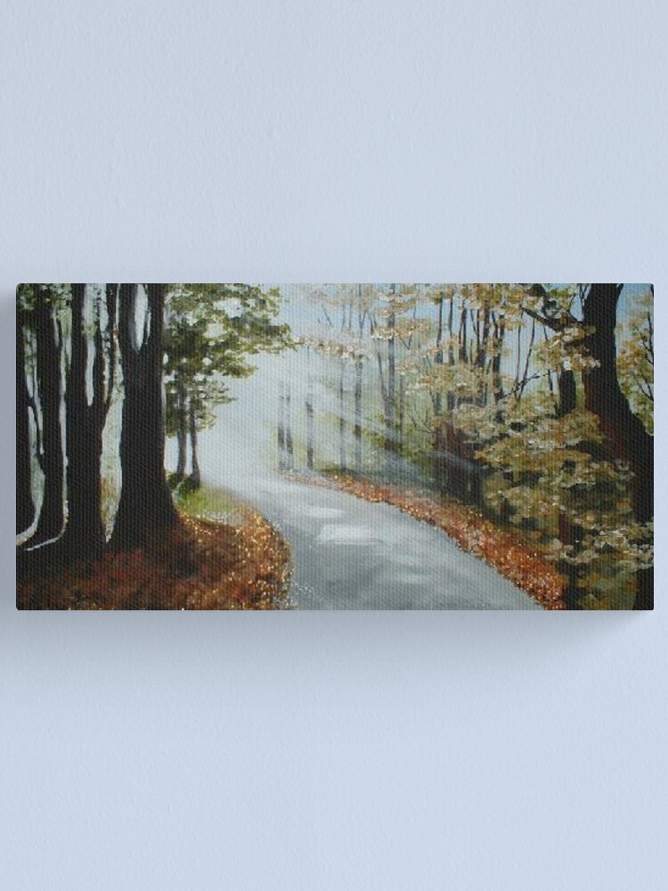 Alternate view of Forest Path Canvas Print