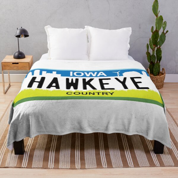 Item preview, Iowa License Plate Hawkeye Country designed and sold by Red Barn  Co-Op.