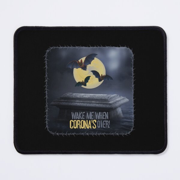 Item preview, Halloween Corona Humour: Wake Me When Corona’s Over! designed and sold by PawsitiveMum.