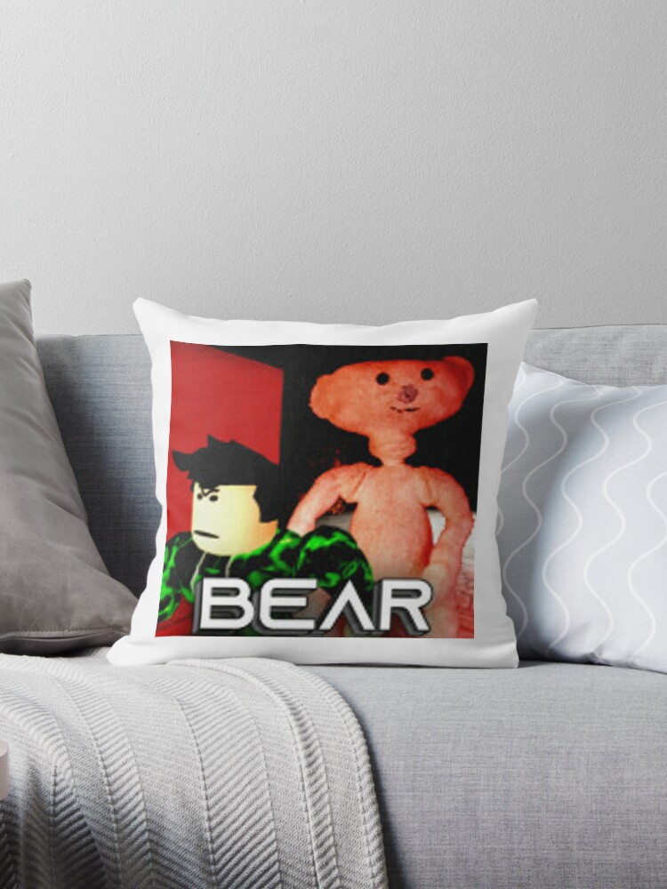 Bear Alpha Atrocity Throw Pillow by Ismashadow2