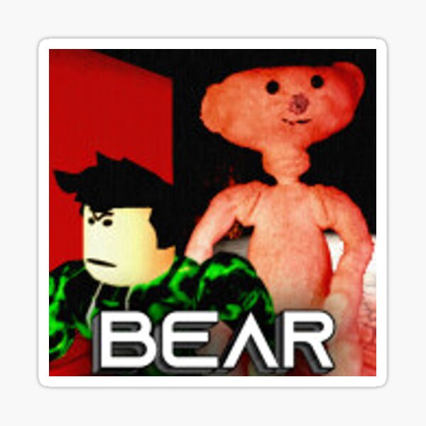 Bear Alpha Horror Sticker - Bear Alpha Horror - Discover & Share GIFs