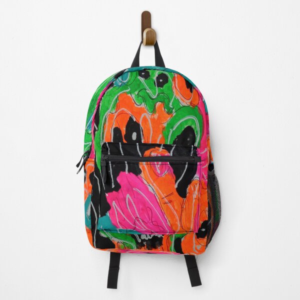 Item preview, Sketchbook 5-20 ( psychedelic abstract trippy fluorescent neon) designed and sold by Discordant Dreams Art.
