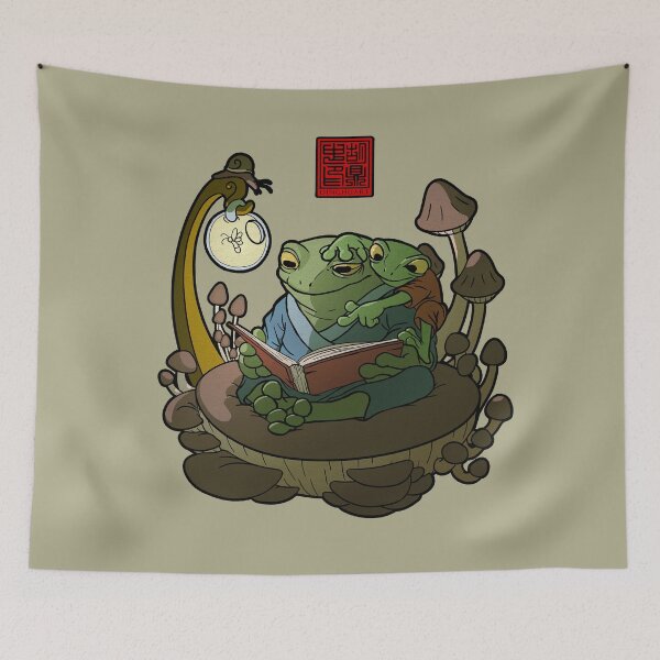 Item preview, A Frog and His Son Storytime designed and sold by DingHuArt.