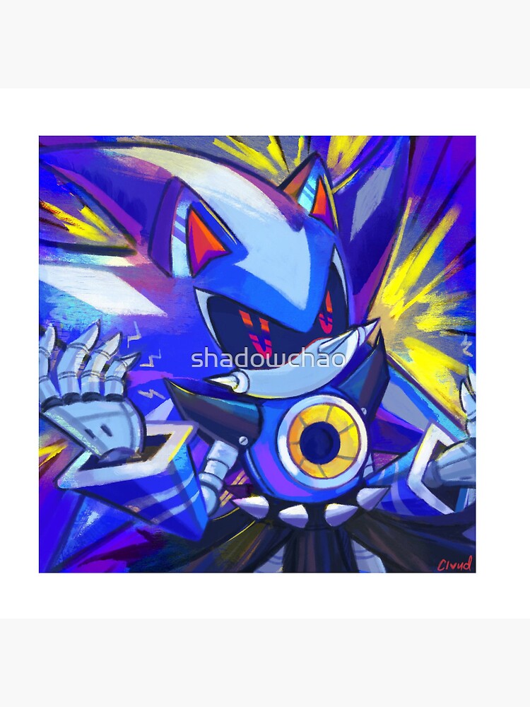 NEO Metal Sonic  Hedgehog art, Sonic fan art, Character design inspiration