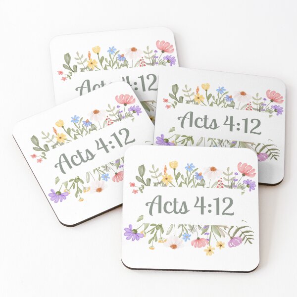 Item preview, Acts 4:12 designed and sold by ClairsCreations.