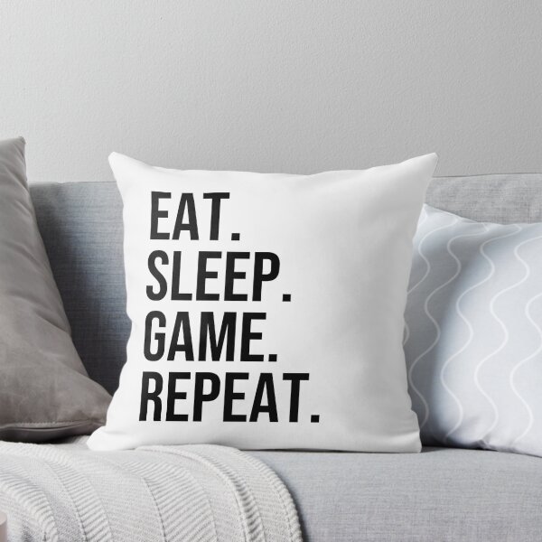 Item preview, Eat Sleep Game Repeat designed and sold by ddawgdesigns.