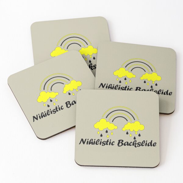 Item preview, Nihilistic Backslide Raining Rainbow designed and sold by EbonyBuds.