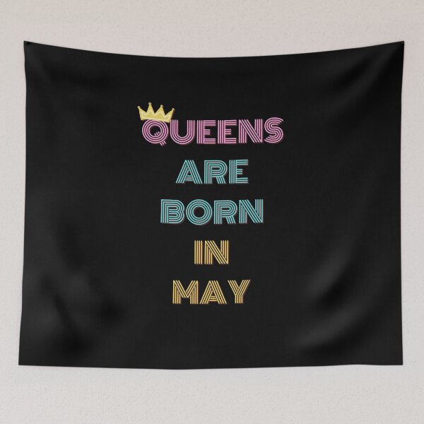 Item preview, Queens are born in May designed and sold by kozetin.