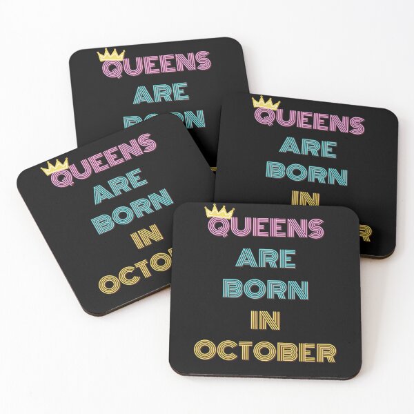 Item preview, Queens are born in October designed and sold by kozetin.