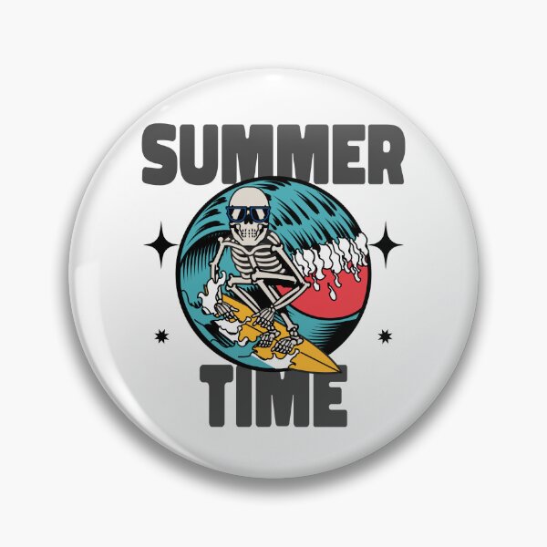 Item preview, Summer Time Skeleton Surfing designed and sold by mrkedi123.