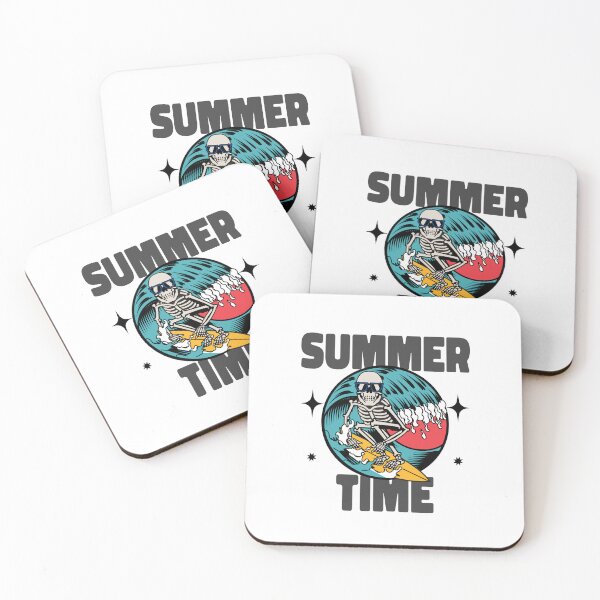 Item preview, Summer Time Skeleton Surfing designed and sold by mrkedi123.