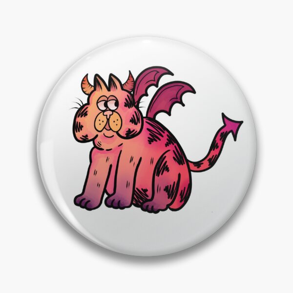 Item preview, Demon Kitty designed and sold by Honeyferns.