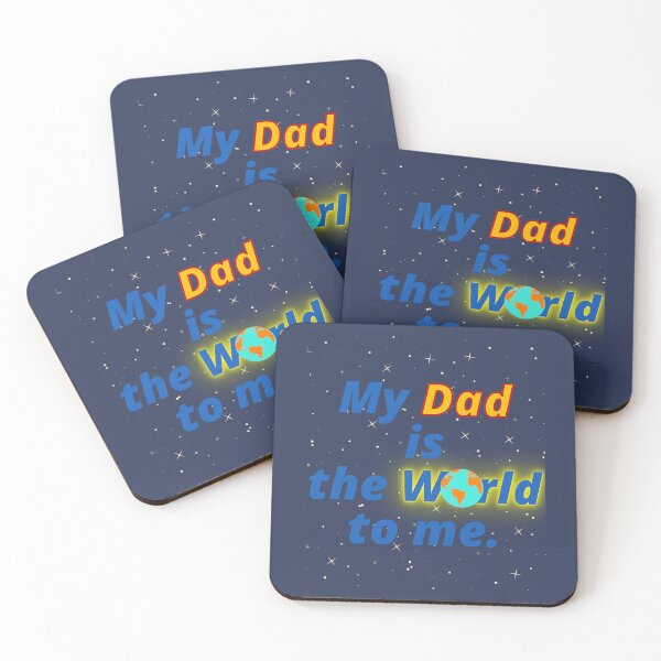 Item preview, My Dad is the World to me. designed and sold by MiistyDesignz.