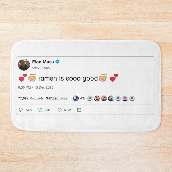 Item preview, Elon Musk Ramen designed and sold by SOOPHIE1.
