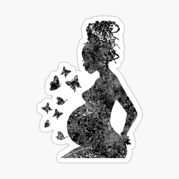 Item preview, Pregnant woman designed and sold by Rosaliartbook.