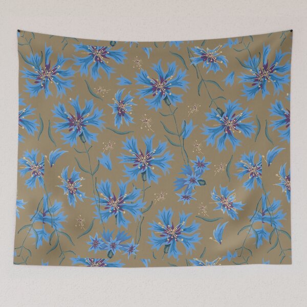 Item preview, flowers cornflowers designed and sold by ArtKseniia.